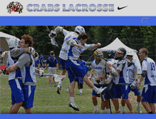 Tablet Screenshot of crabslax.com